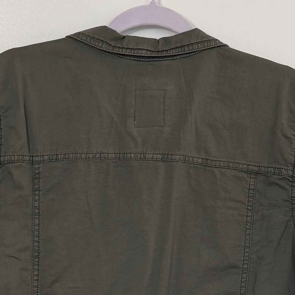 NWT Sonoma, Utility Jacket Olive Green Drawstring/Zip Size XL/18-20 - Picture 8 of 8